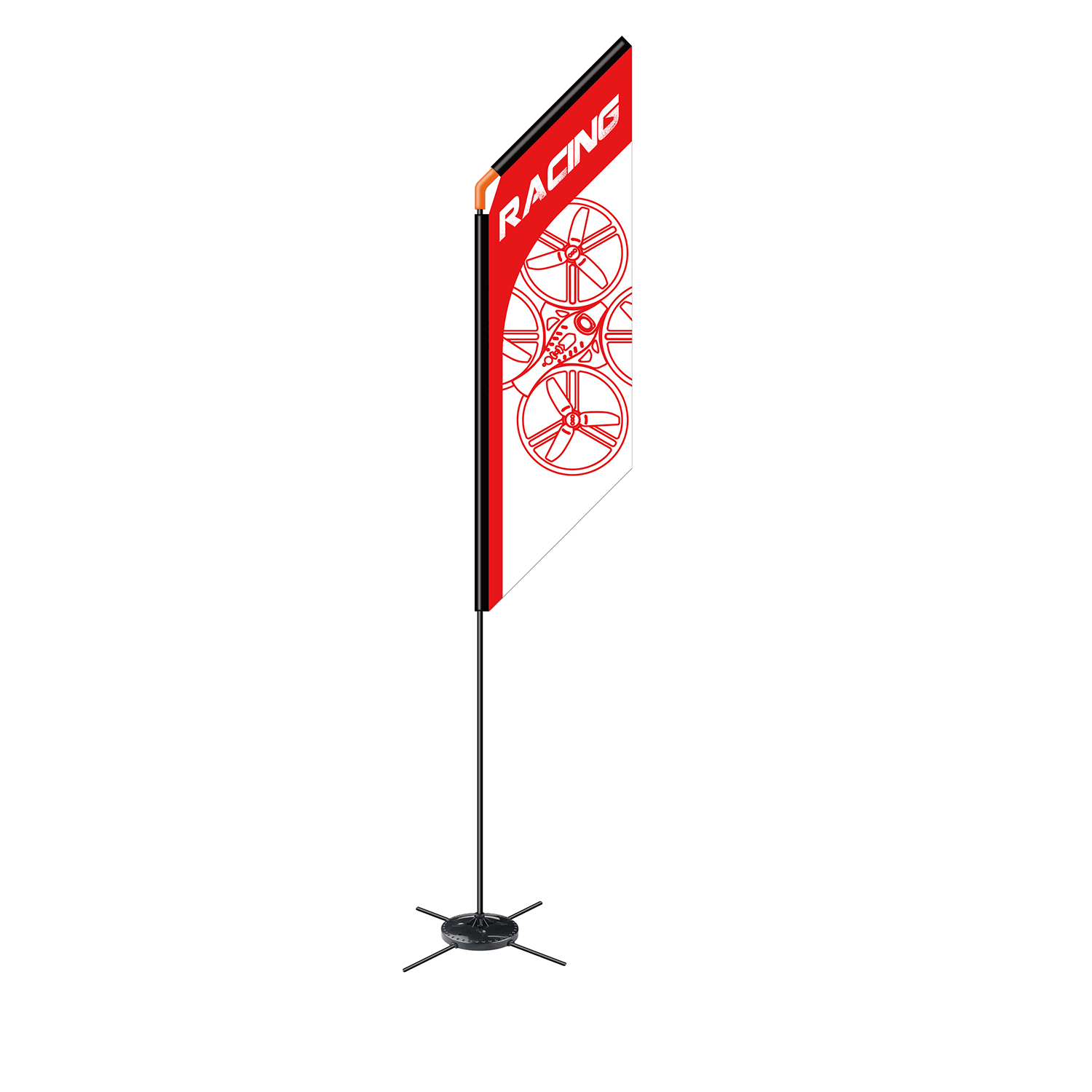 Drone Racing Gate - RC Mini-Rennflugzeug-Ersatzteile, Outdoor-Sport, FPV-Quadcopter, Ersatz-Zubehör 3.