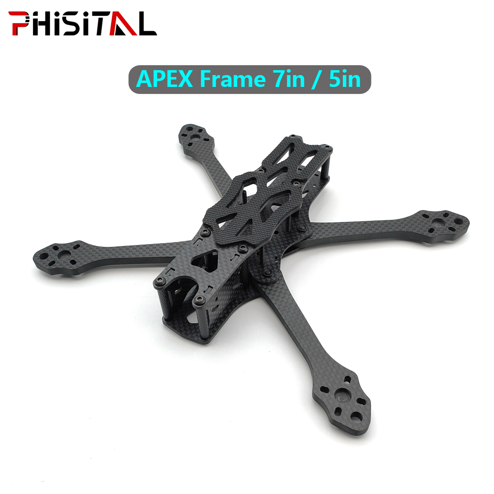 Drone Racing Motor - APEX-Rahmen, 7 Zoll/6 Zoll/5 Zoll, Carbonfaser-Quadcopter-Rahmen-Set